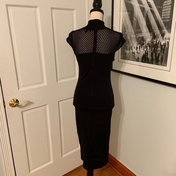 Lulus black midi dress size small - Picture 5 of 7